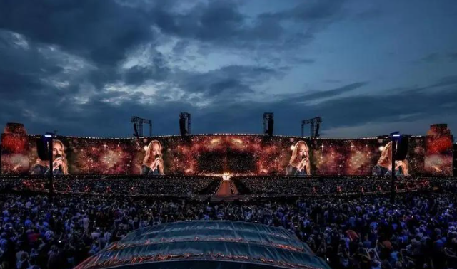 Inwentaryzacja niektórych etapów koncertu uszczelniającego w zastosowaniu ekranu LED